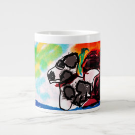 Taza De Café Gigante Estilo de amante dálmata