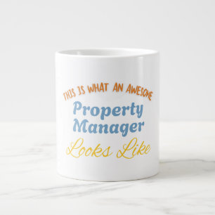 Taza De Café Gigante Esto es lo que es un administrador de propiedades