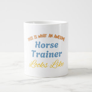 Taza De Café Gigante Esto Es Lo Que Parece Un Entrenador De Caballos Im