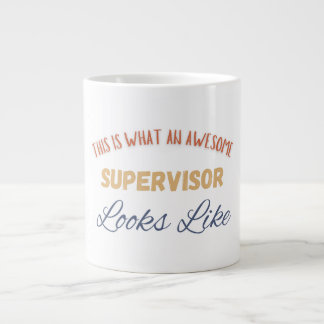 Taza De Café Gigante Esto Es Lo Que Parece Un Supervisor Impresionante