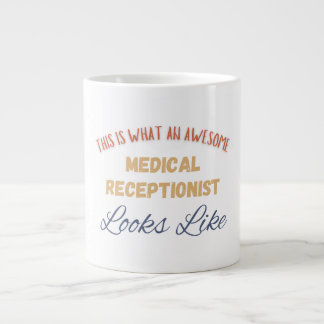 Taza De Café Gigante Esto Es Lo Que Parece Una Recepcionista Médica Inc