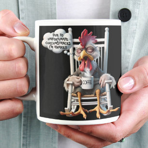 Taza De Café Gigante ¡Estoy despierto! Necesita café