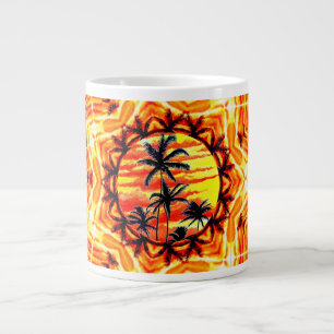 Taza De Café Gigante Estrella Coco Palm
