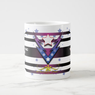 Taza De Café Gigante Estrellas de trueno