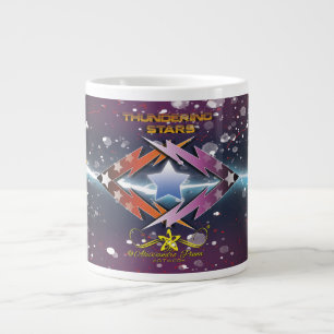 Taza De Café Gigante Estrellas de trueno