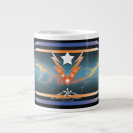 Taza De Café Gigante Estrellas de trueno