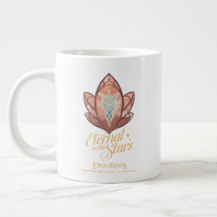 Taza De Café Gigante Eternal como las Estrellas Evenstar Gráfico
