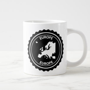 Taza De Café Gigante Europa