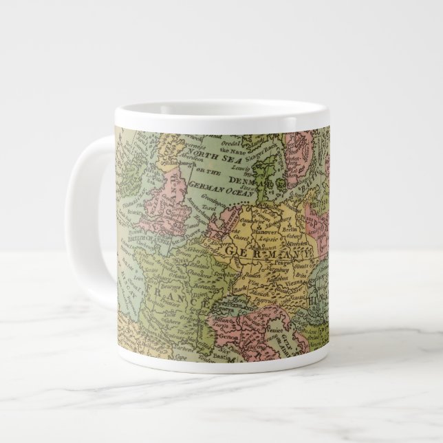 Taza De Café Gigante Europa 4 (Izquierda)