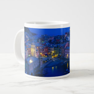 Taza De Café Gigante Europa, Italia, Cinque Terre, Vernazza. Ladera