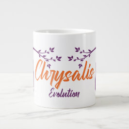 Taza De Café Gigante Evolución de crisálidas