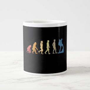 Taza De Café Gigante Evolución del senderismo
