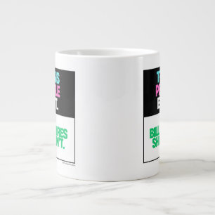 Taza De Café Gigante Existen personas trans. Punto.