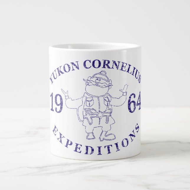 Taza De Café Gigante Expediciones de Yukon Cornelius Mug (Frente)