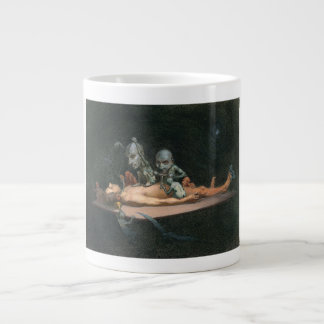 Taza De Café Gigante Experiencia cercana a la muerte viendo malvados es