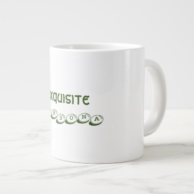 Taza De Café Gigante Exquisito Mug de especialidad personal (Derecha)
