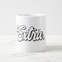 Taza De Café Gigante Extra Coffee Mug