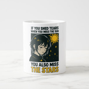 Taza De Café Gigante Extrañar las estrellas