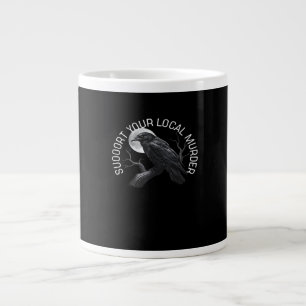 Taza De Café Gigante F-Caw-F - Apoya a tu clásico asesinato