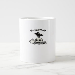 Taza De Café Gigante F Caw F Cool Aspecto Único