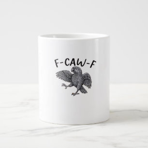 Taza De Café Gigante F Caw F Diseño Mínimo Limpio