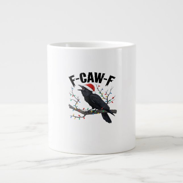 Taza De Café Gigante F Caw F Essential Creative Casual Style (Frente)