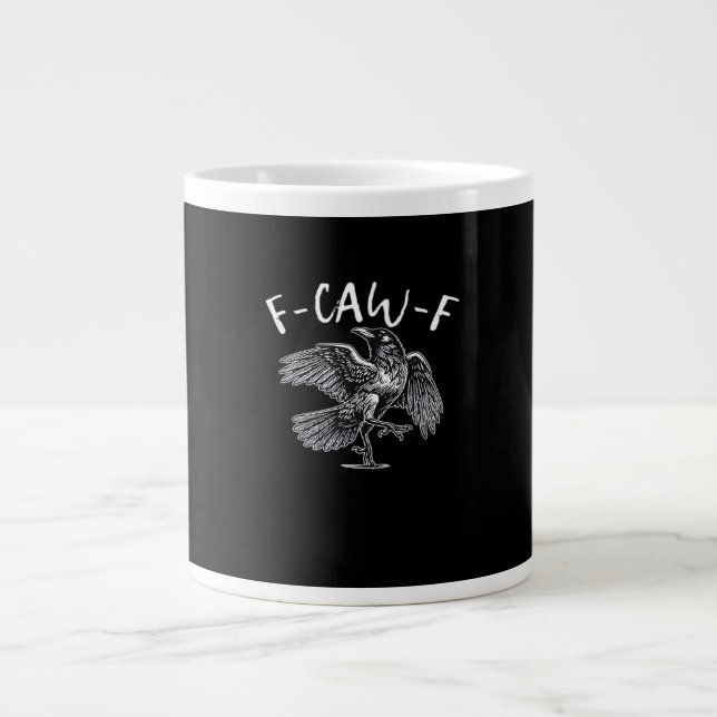Taza De Café Gigante F-Caw-F Trendy Casual (Frente)