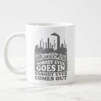 Taza De Café Gigante Fábrica Willy Wonka - Nadie entra