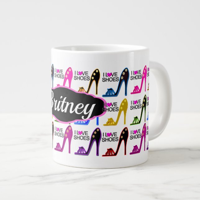 TAZA DE CAFÉ GIGANTE FABULOSO ALTO HEEL Y STILETO (Derecha)