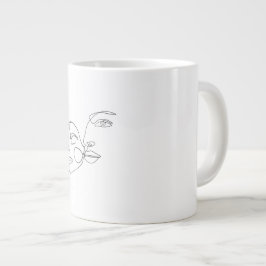 Taza De Café Gigante Faces Mug