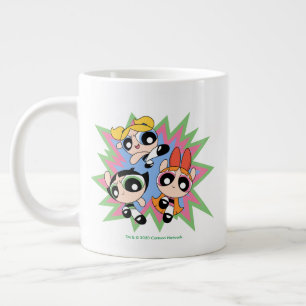 Taza De Café Gigante Factor de potencia de Chicas Powerpuff