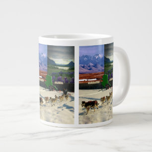 Taza De Café Gigante Fairbanks, Alaska Collage