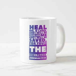Taza De Café Gigante Faith Gift Jumbo Mug
