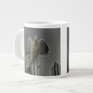 Taza De Café Gigante Fallen Angel Dove Mug