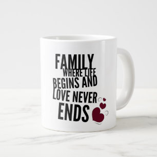 Taza De Café Gigante Familia - Mug