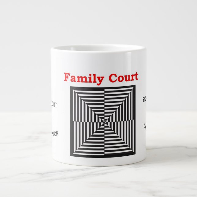 Taza De Café Gigante Family Court Games (Frente)