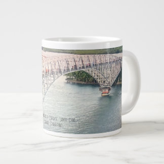 Taza De Café Gigante Famoso puente de San Juanico, Filipinas - 