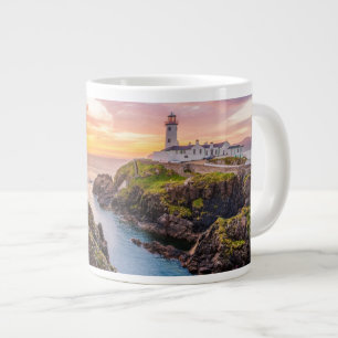 Taza De Café Gigante Fanad Head Lighthouse Co.   Donegal Ireland