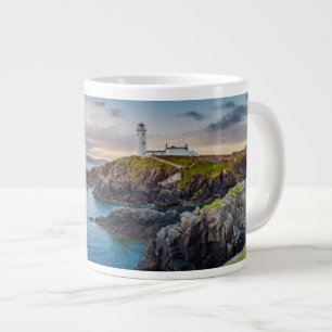 Taza De Café Gigante Fanad Head Lighthouse Donegal, Irlanda
