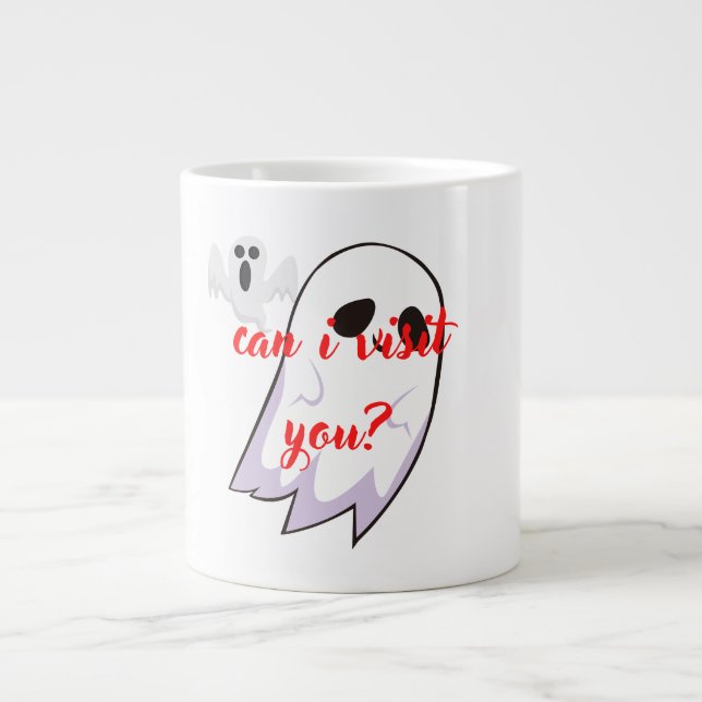 Taza De Café Gigante Fantasma (Frente)