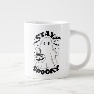 Taza De Café Gigante Fantasma inquieta