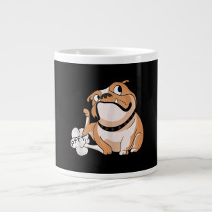Taza De Café Gigante Faring Pitbull Lover Divertido Perro Bulldog Mamá