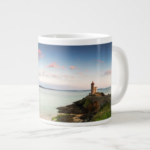 Taza De Café Gigante Faro de Minou Francia Bretaña Finistere