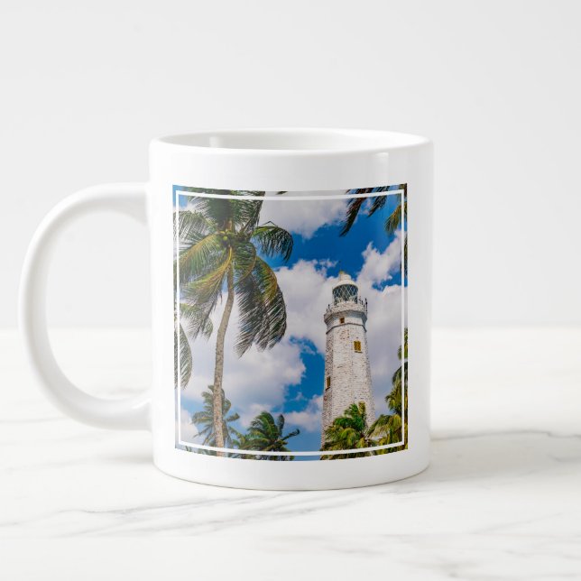 Taza De Café Gigante Faros | Dewundara Matara Sri Lanka (Izquierda)