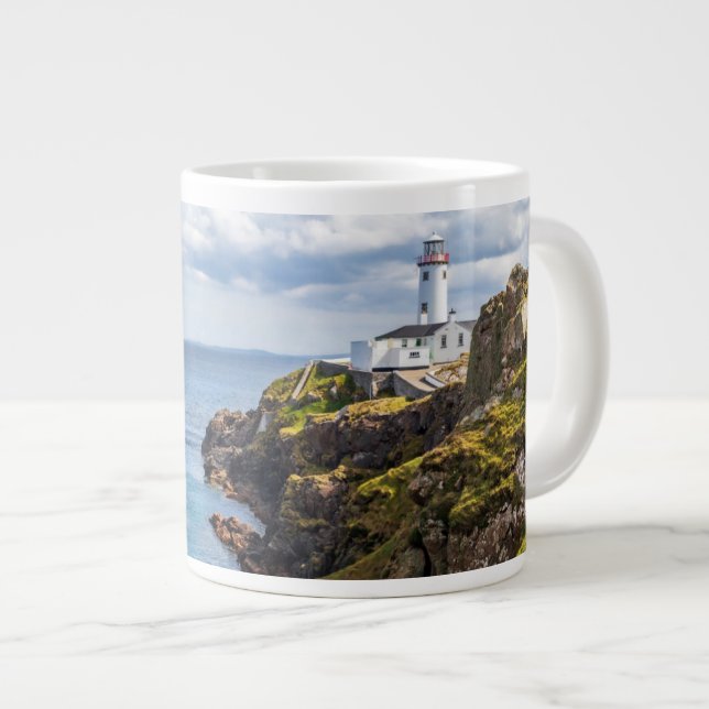 Taza De Café Gigante Faros | Fanad Head Lighthouse Ireland (Derecha)