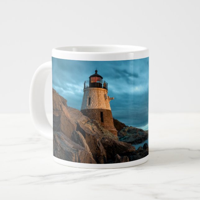 Taza De Café Gigante Faros | Faro de Castle Hill (Izquierda)