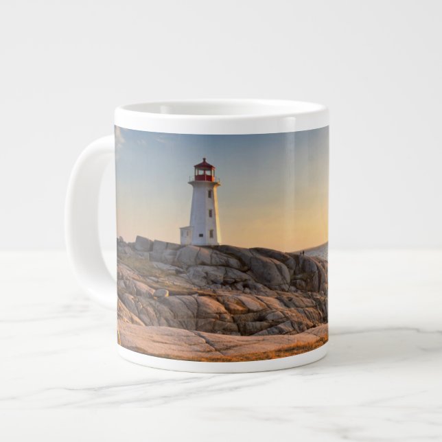 Taza De Café Gigante Faros | Peggy's Cove Nova Scotia (Izquierda)