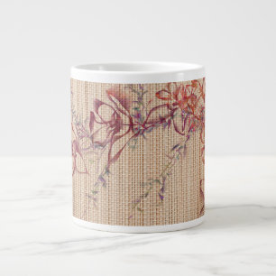 Taza De Café Gigante Faux Bamboo Original Art Gigante Mug
