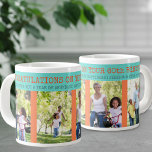 Taza De Café Gigante Felicitaciones 60º cumpleaños 4 Foto<br><div class="desc">60 Aniversario, foto-taza personalizada. La plantilla de fotos está configurada para que añadas 4 fotos favoritas. También puede añadir su mensaje personalizado, el año y editar la ocasión si lo desea. La redacción actual dice "Felicitaciones por tu cumpleaños número 60" y "te deseamos un año de abundante felicidad | [nombre(s)]...</div>