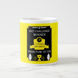 Taza De Café Gigante Felicitaciones por pérdida de peso